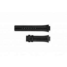 Bracelet de montre Festina F16186-1 / F16186-7 Cuir Noir 14mm